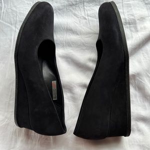 Arche Women wedge pumps shoes black size 9 40 medium